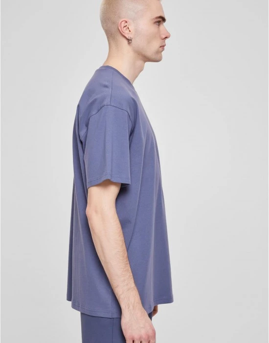 Мъжка овърсайз тениска Urban Classics Heavy vintageblue, Овърсайз - Hoodstyle.bg