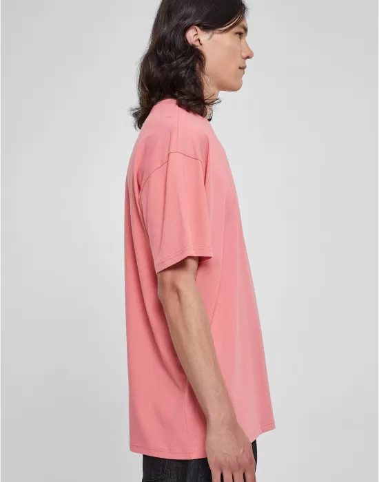 Мъжка тениска в розов цвят Urban ClassicsHeavy Tee, Тениски - Hoodstyle.bg