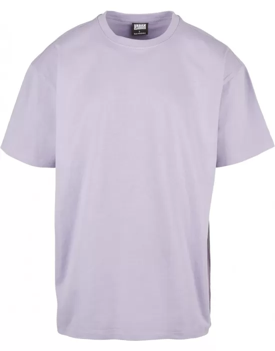 Мъжка изчистена тениска в светло лилав цвят Urban Classics lilac, Тениски - Hoodstyle.bg