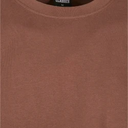 Мъжка изчистена тениска в кафяво Urban Classics bark 
