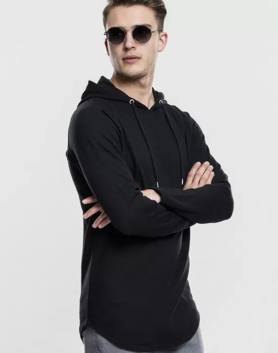 Дълъг черен суичър Urban Classics, Суичъри - Hoodstyle.bg