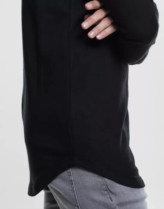 Дълъг черен суичър Urban Classics, Суичъри - Hoodstyle.bg