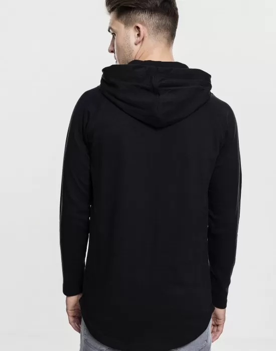 Дълъг черен суичър Urban Classics, Суичъри - Hoodstyle.bg