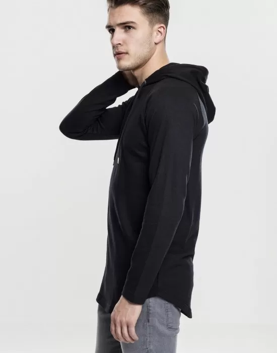Дълъг черен суичър Urban Classics, Суичъри - Hoodstyle.bg