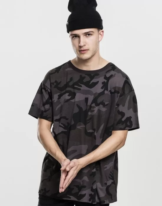 Мъжка широка Oversized тениска в камуфлаж Urban Classics, Тениски - Hoodstyle.bg