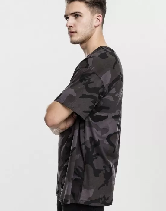 Мъжка широка Oversized тениска в камуфлаж Urban Classics, Тениски - Hoodstyle.bg