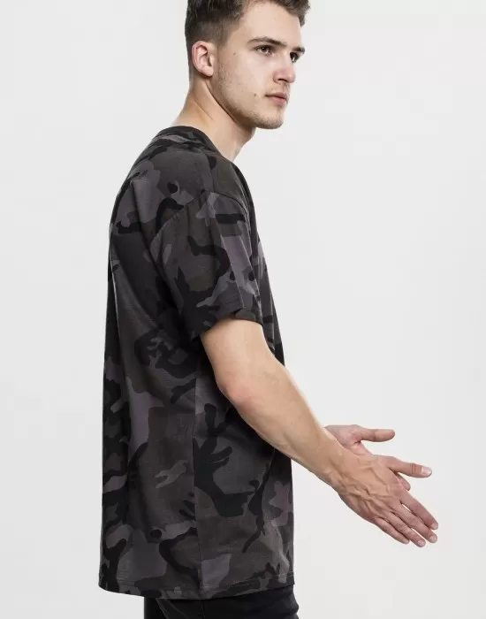 Мъжка широка Oversized тениска в камуфлаж Urban Classics, Тениски - Hoodstyle.bg