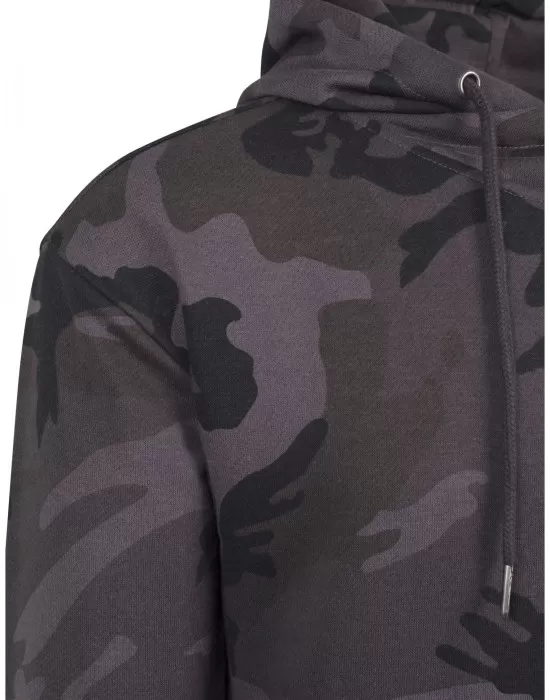 Мъжки камуфлажен суичър Urban Classics dark camo, Суичъри - Hoodstyle.bg