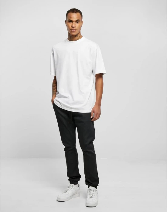 Мъжки Дънки Knitted Denim Jogpants realblack washed XXL