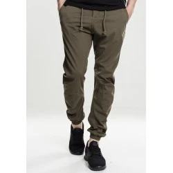 Мъжки панталон в тъмнозелени Jogging Urban Classics