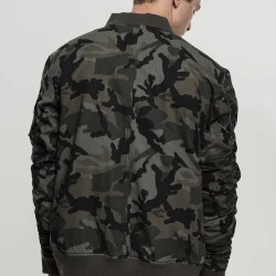 Мъжко камуфлажно яке тип бомбър Urban Classics wood camo