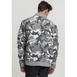 Мъжко камуфлажно яке тип бомбър Urban Classics snow camo