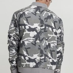 Мъжко камуфлажно яке тип бомбър Urban Classics snow camo