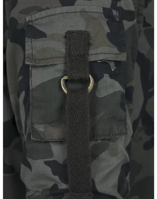 Мъжко камуфлажно яке тип бомбър Urban Classics wood camo, Бомбъри - Hoodstyle.bg