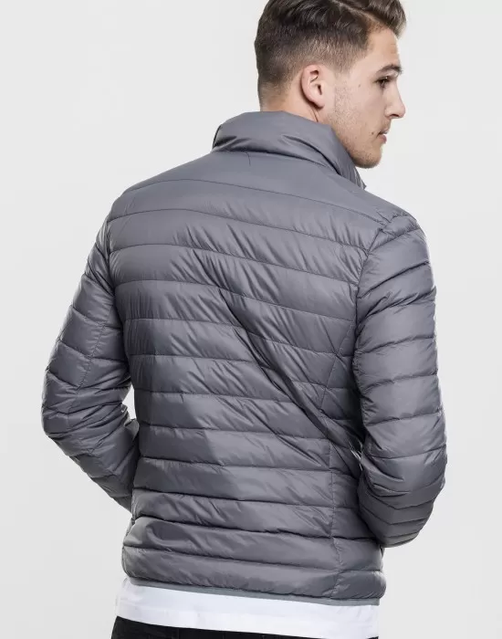 Мъжко тъмносиво яке Urban Classics Basic, Якета Пролет / Есен - Hoodstyle.bg