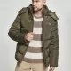 Мъжко зимно яке Urban Classics в цвят маслина, Зимни якета - Hoodstyle.bg
