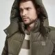 Мъжко зимно яке Urban Classics в цвят маслина, Зимни якета - Hoodstyle.bg