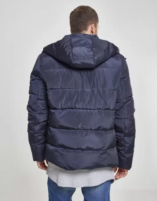 Мъжко зимно яке Urban Classics в син цвят, Зимни якета - Hoodstyle.bg