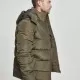 Мъжко зимно яке Urban Classics в цвят маслина, Зимни якета - Hoodstyle.bg