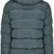 Мъжко яке в тъмнозелено от Urban Classics Hooded Puffer, Зимни якета - Hoodstyle.bg