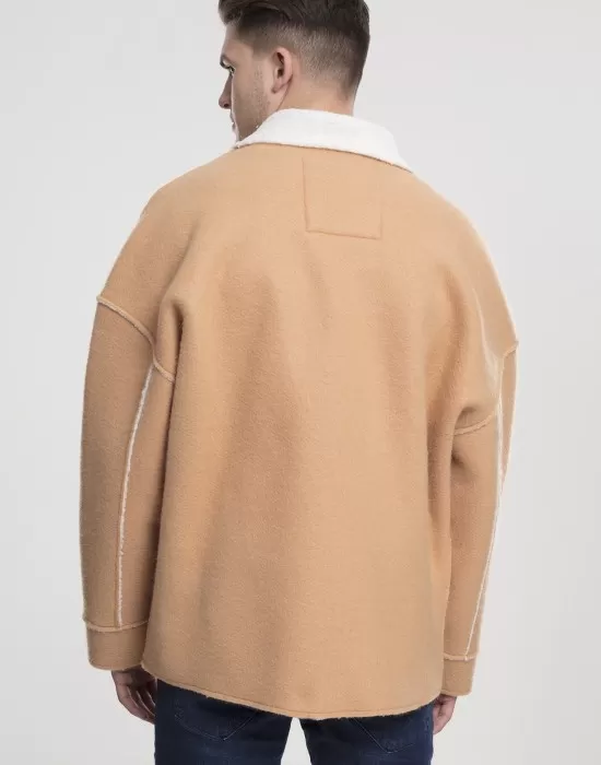 Мъжко яке в цвят камел Urban Classics, Зимни якета - Hoodstyle.bg