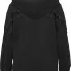 Дамски суичър в черно Urban Classics Ladies Laced-Up Hoody, Суичъри - Hoodstyle.bg