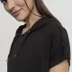 Дамска тениска с качулка в черен цвят Urban Classics, Тениски - Hoodstyle.bg