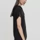 Дамска тениска с качулка в черен цвят Urban Classics, Тениски - Hoodstyle.bg