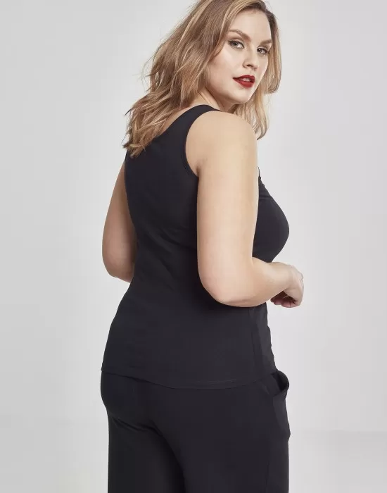 Комплект дамски потници Urban Classics Ladies 2-Pack Basic Stretch Top, Топове - Hoodstyle.bg