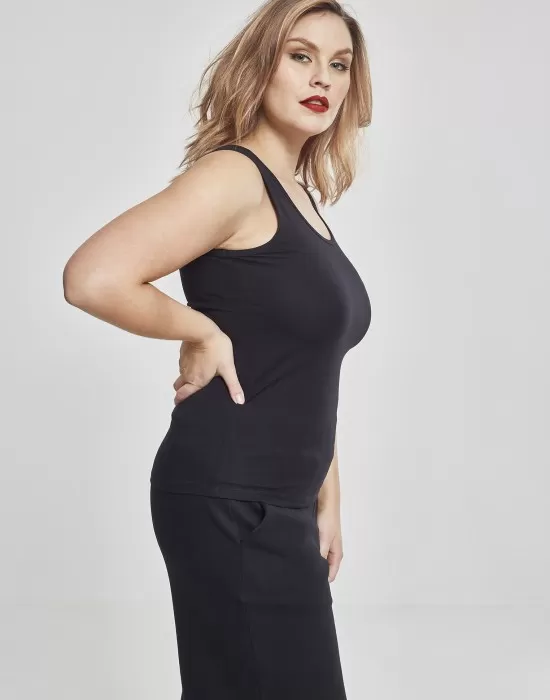 Комплект дамски потници Urban Classics Ladies 2-Pack Basic Stretch Top, Топове - Hoodstyle.bg