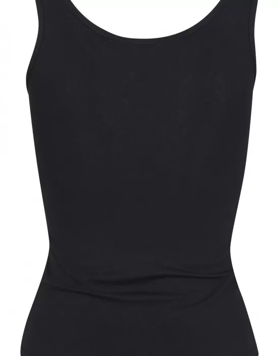 Комплект дамски потници Urban Classics Ladies 2-Pack Basic Stretch Top, Топове - Hoodstyle.bg