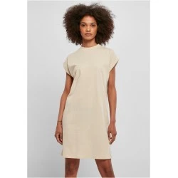 Дамска рокля в бежов цвят Ladies Turtle Extended Shoulder Dress