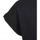 Рокля с къси ръкави Urban Classics в черен цвят