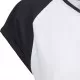 Дамска тениска с реглан ръкави Urban Classics в бяло и черно, Тениски - Hoodstyle.bg