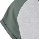 Дамска тениска с реглан ръкави Urban Classics lightgrey/paleleaf, Тениски - Hoodstyle.bg