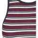 Дамски къс потник на райета Urban Classics white/navy/fire red, Топове - Hoodstyle.bg