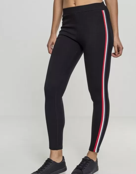 Дамски спортен клин Urban Classics black/firered/white/navy, Клинове - Hoodstyle.bg
