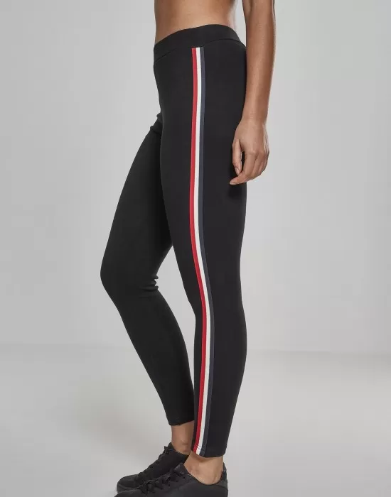 Дамски спортен клин Urban Classics black/firered/white/navy, Клинове - Hoodstyle.bg
