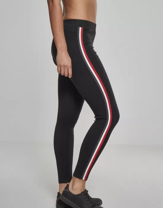 Дамски спортен клин Urban Classics black/firered/white/navy, Клинове - Hoodstyle.bg