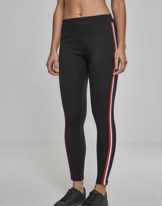 Дамски спортен клин Urban Classics black/firered/white/navy, Клинове - Hoodstyle.bg