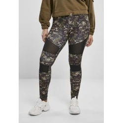 Дамски клин на дигитални камуфлажни шарки Urban Classics Ladies Camo Tech Mesh Leggings 