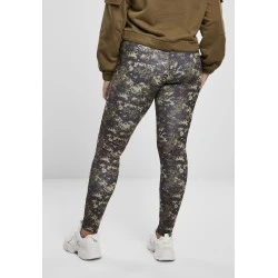 Дамски клин на дигитални камуфлажни шарки Urban Classics Ladies Camo Tech Mesh Leggings 