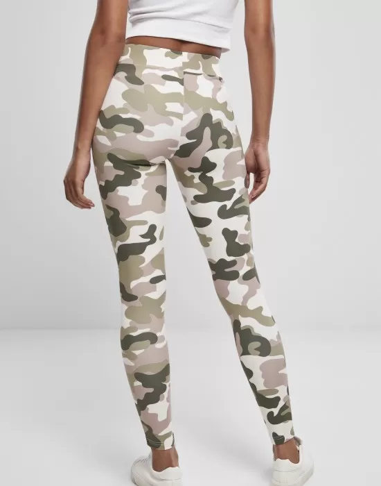 ДАМСКИ СПОРТЕН КЛИН В КАМУФЛАЖ URBAN CLASSICS duskrose camo, Клинове - Hoodstyle.bg