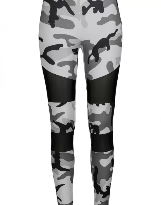 Дамски спортен клин в камуфлаж Urban Classics snowcamo, Клинове - Hoodstyle.bg