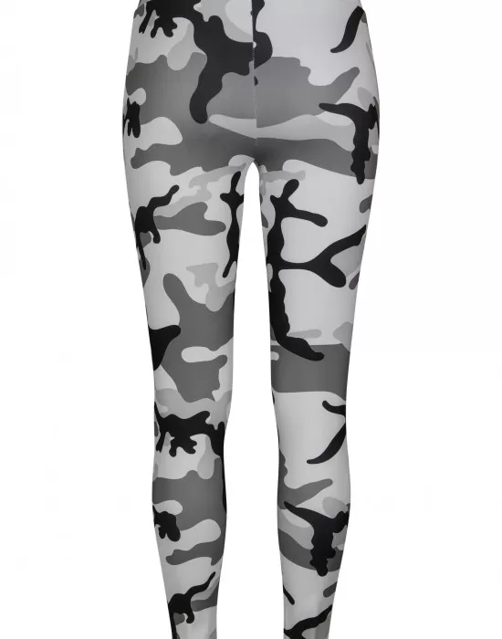 Дамски спортен клин в камуфлаж Urban Classics snowcamo, Клинове - Hoodstyle.bg