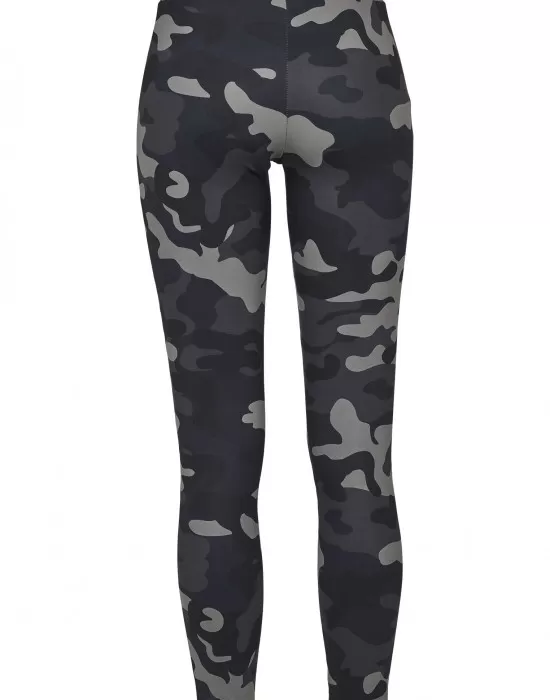 Дамски спортен клин в камуфлаж Urban Classics darkcamo/blk, Клинове - Hoodstyle.bg