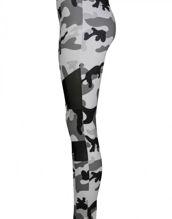 Дамски спортен клин в камуфлаж Urban Classics snowcamo, Клинове - Hoodstyle.bg
