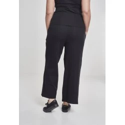 Дамски панталони в черно Urban Classics Ladies Culotte 