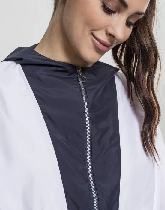 Дамско яке в три цвята от Urban Classics Ladies 3-Tone Oversize Windbreaker, Якета - Hoodstyle.bg