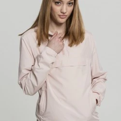 Дамско яке в светлорозово от Urban Classics Ladies Basic Pull Over 